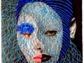 Blue (2020) 30 x 22 x 4 cm / mixed media on paper (private collection)