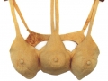 No title (1999) Chamois leather (42 x 47 x 12 cm) private collection