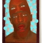 Cool Customer (2022) mixed media on paper / 32 x 23,5 x 2 cm