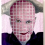Relaxed (2023) 26,5 x 19,5 x 3,5 cm /colage, embroidery, painting, cutting / private collection